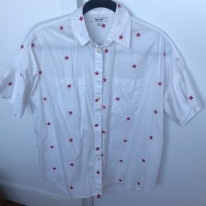 Madewell boyfriend button down